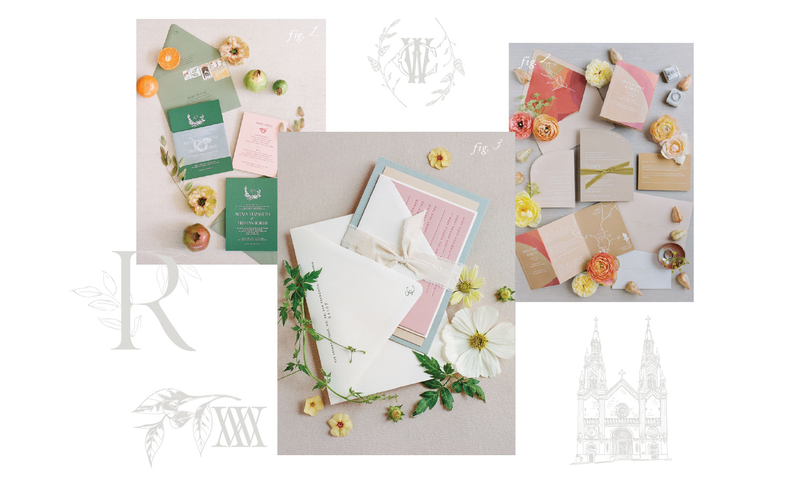 Custom Couture Wedding Invitations