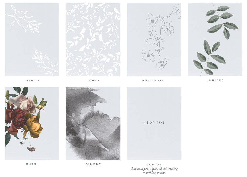 Vellum Wrap Options