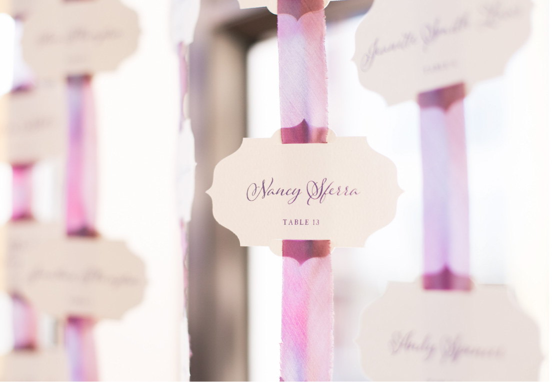 Place Card Etiquette Aerialist Press