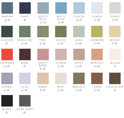 Paper Color Options Digital
