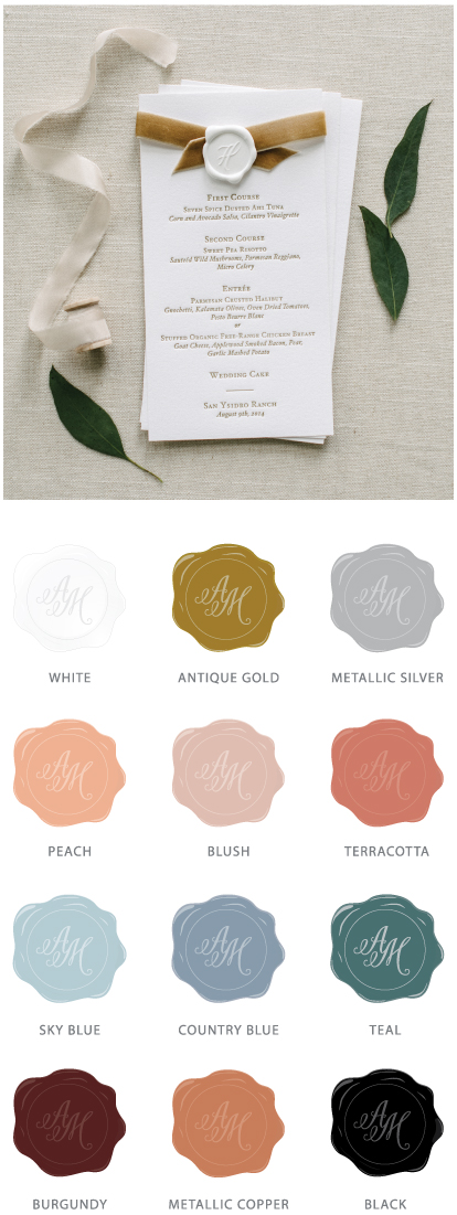 Wax Seal Options